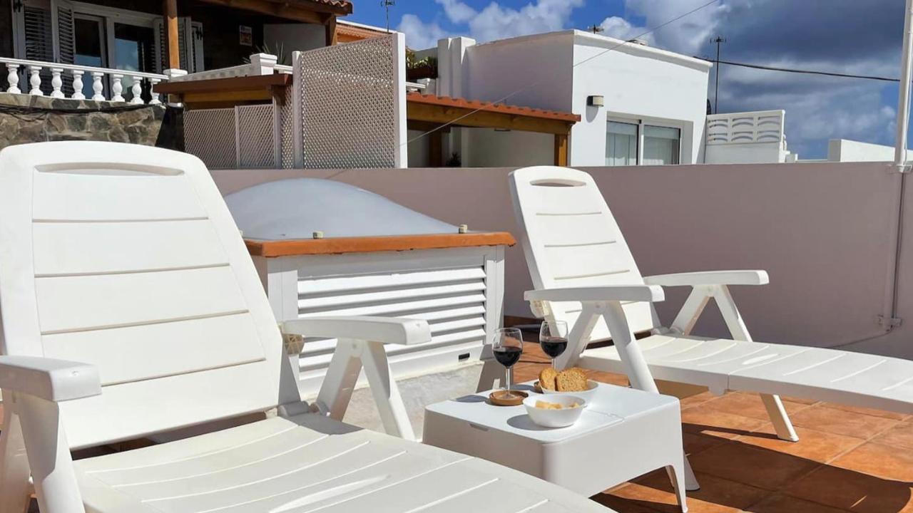 Harmony Beach House - 2Br Sea Views Terrace Villa Telde Luaran gambar
